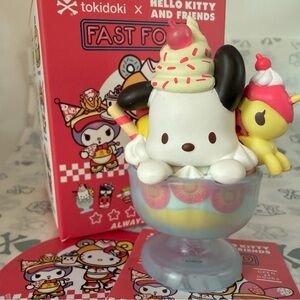Pochacco Unicorno Sundae Tokidoki x Hello Kitty Fast Food Series NEW